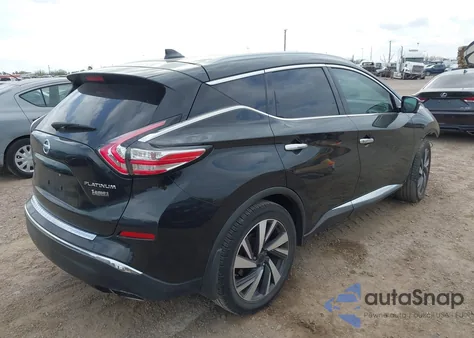 2017 Nissan Murano Platinum из США, поврежденный, VIN 5N1AZ2MG6HN195903